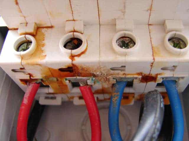 Water Damaged Electricals